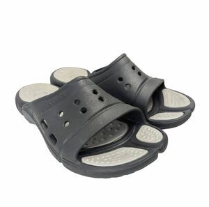 Crocs Prepair black & gray foam slide comfort sandals mens slip-ons 13